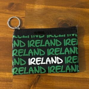 Ireland Black and Green Pouch